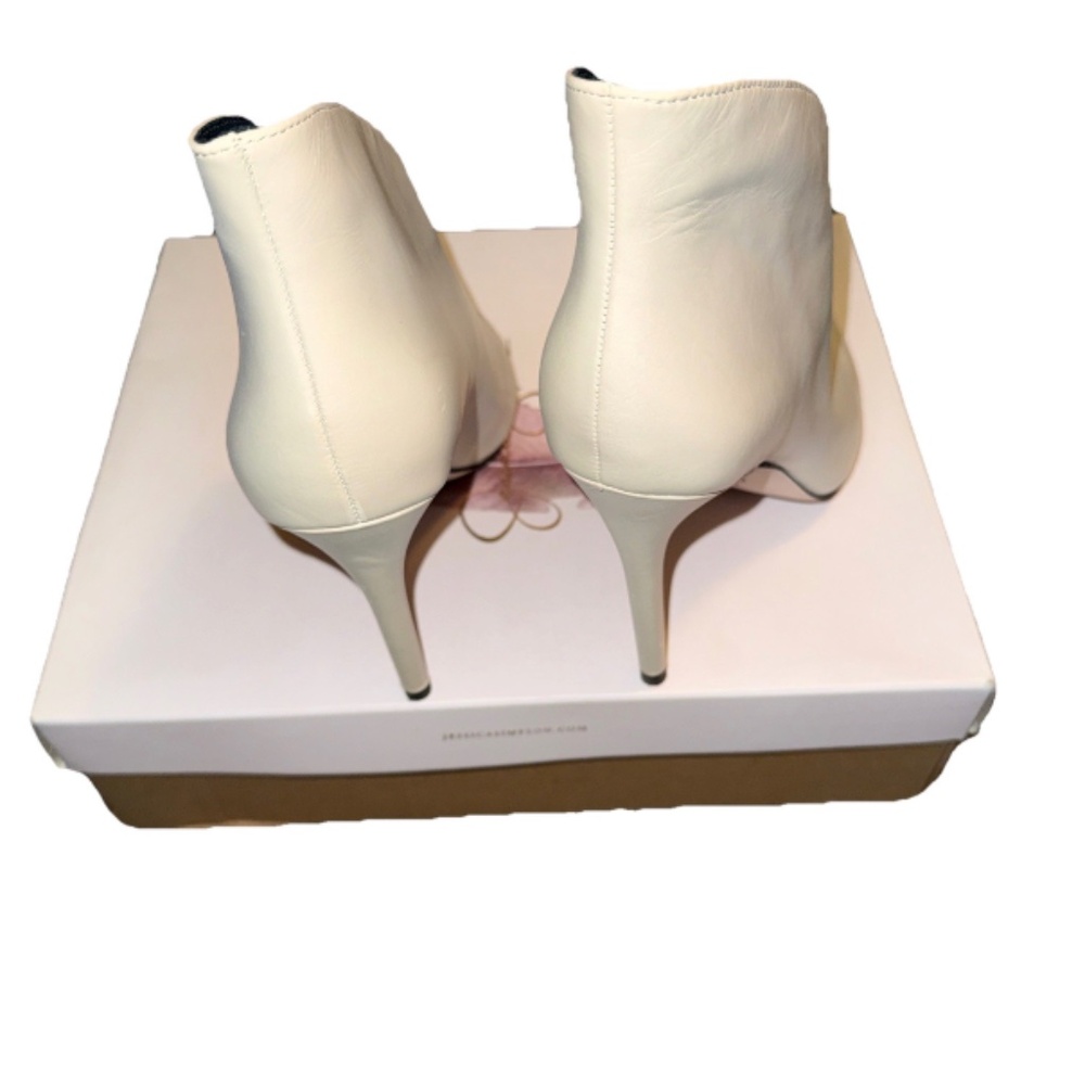 Jessica Simpson Stiletto Bootie Cream Size 8 - Picture 3 of 5